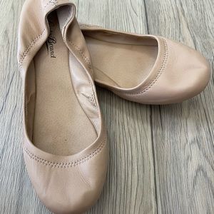 Lucky Brand Nude Ballet Flats Size 7